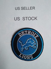 detroit lions Patch 3inch Iron On Sew On Free Shipping 