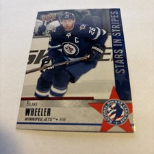 19-20 2019-20 UD Blake Wheeler Stars National Hockey Card Day #NHCD-10 Jets