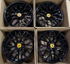 4x MAM RS4 8.5X19 Inch 5X112 ET 30 Black Audi Seat Skoda VW Mercedes BMW