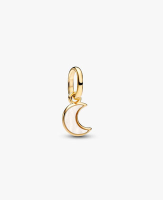 Pandora 764614C01 Charm Mini Anhänger Halbmond weiß Pandora ME