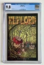 ELFLORD 1 * CGC 9.8 * 1 Of 2 * Tough Black Cover 1986 1ST BARRY BLAIR WORK