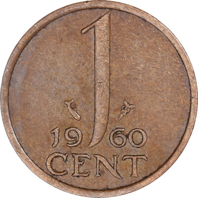 1340019] Coin, Netherlands, Cent, 1960 | eBay