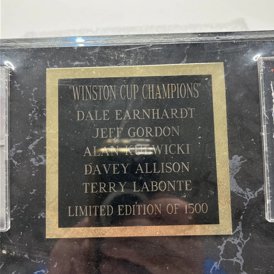 Табличка чемпиона Dale Earnhardt Sr. Winston Cup - ограниченный выпуск 1500 запечатанных - Изображение 4 из 4