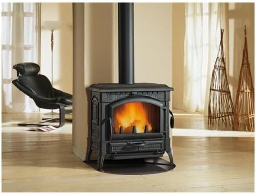 STUFA A LEGNA LA NORDICA ISOTTA EVO 12KW CLASSE A+ 341m3 FOCOLARE GHISA - Foto 3 di 4