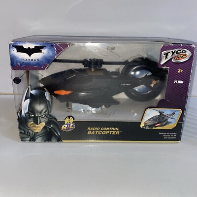 NIB Mattel Tyco RC Batman Little Radio Control Batmobile WB/DC/BATMAN 2008