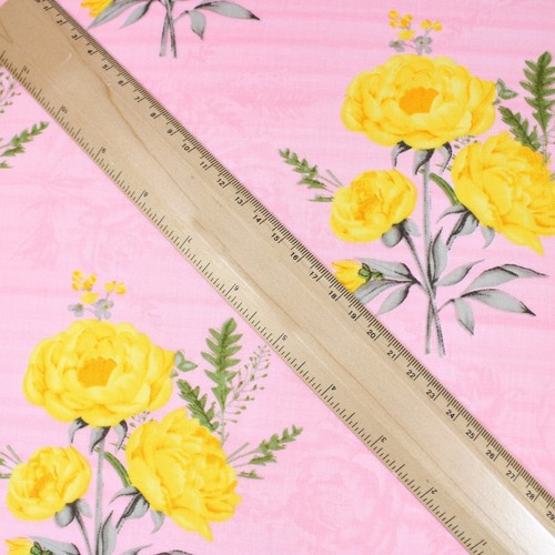3 Metre Pre-cut Luxury Breathable Dressmaking Floral Cotton Lawn Fabric 45" Wide - Picture 15 of 24