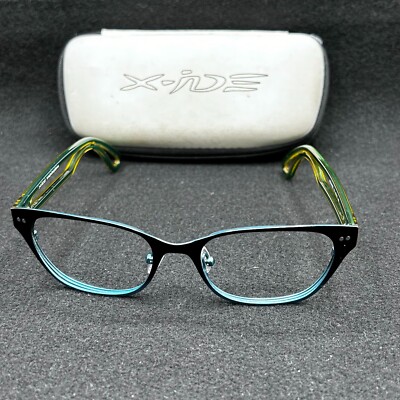 X-IDE Mod. Wheel C1 Eyeglasses **FRAME ONLY** Multi-Color 52-18-140 Used