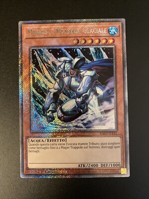 yu gi oh ita 1st rare secret platinum ra03-it142 mobius the glacial monarch