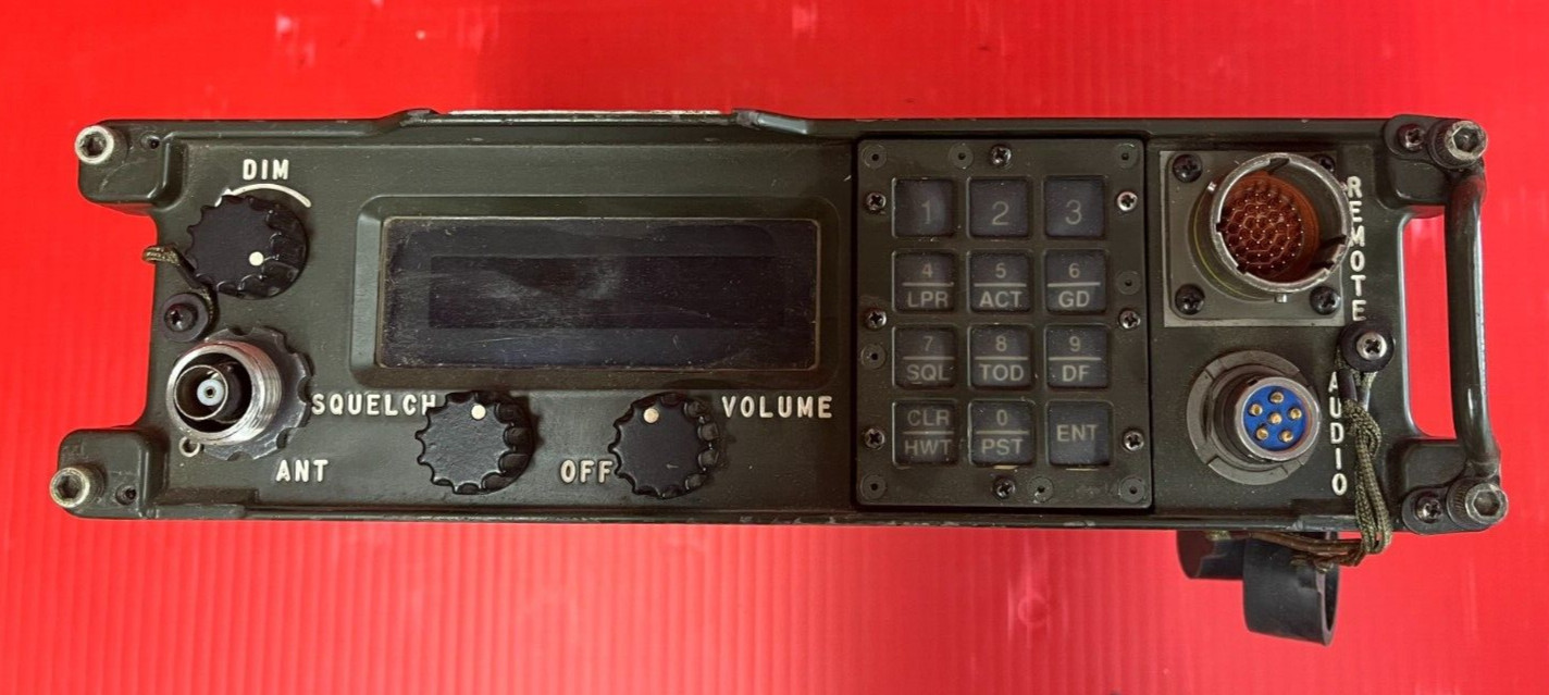 RT-1319B/URC P/O AN/PRC-113 VHF & UHF MANPACK & AN/VRC-83 MOBILE MILITARY RADIO