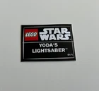 Lego Star Wars Sticker for 5006290 Yoda's Lightsaber Replacement Replacement