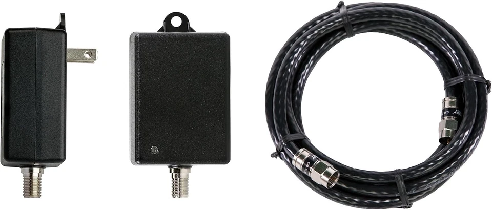 Amplificador de distribución de antena de TV 4-4 puertos, incorporado... Foto 2 de 4