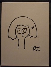 Dan Mintz - Bobs Burgers - signed sketch