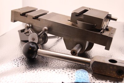 LEVIN LATHE DOUBLE TOOL CROSS SLIDE W BACK CUT OFF TOOL