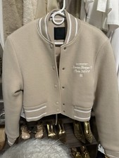 NWT Givenchy Bomber Wool Jacket Beige XS