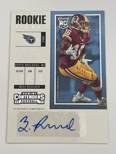 2017 Panini Contenders Titans Zach Pascal Rookie Ticket Auto #237