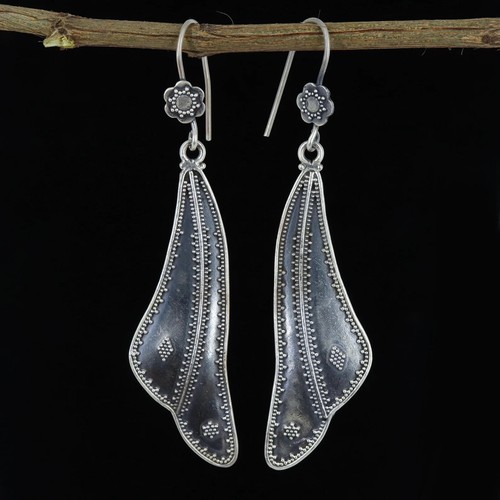 925 Sterling Silver Earrings Womens Accessories Light Earrings Gift for Her - Picture 4 of 5