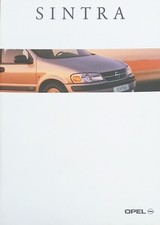 Brochure depliant Opel Sintra 12/96
