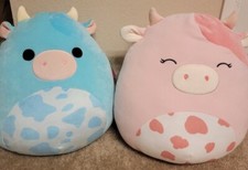 Squishmallows Clay The Pink Cow Tuluck 16 HTF Exclusive Rare NWT