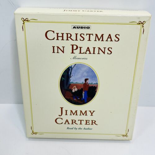 Jimmy Carter Audiobook CDs Christmas in Plains 3 CDs - Picture 1 of 6