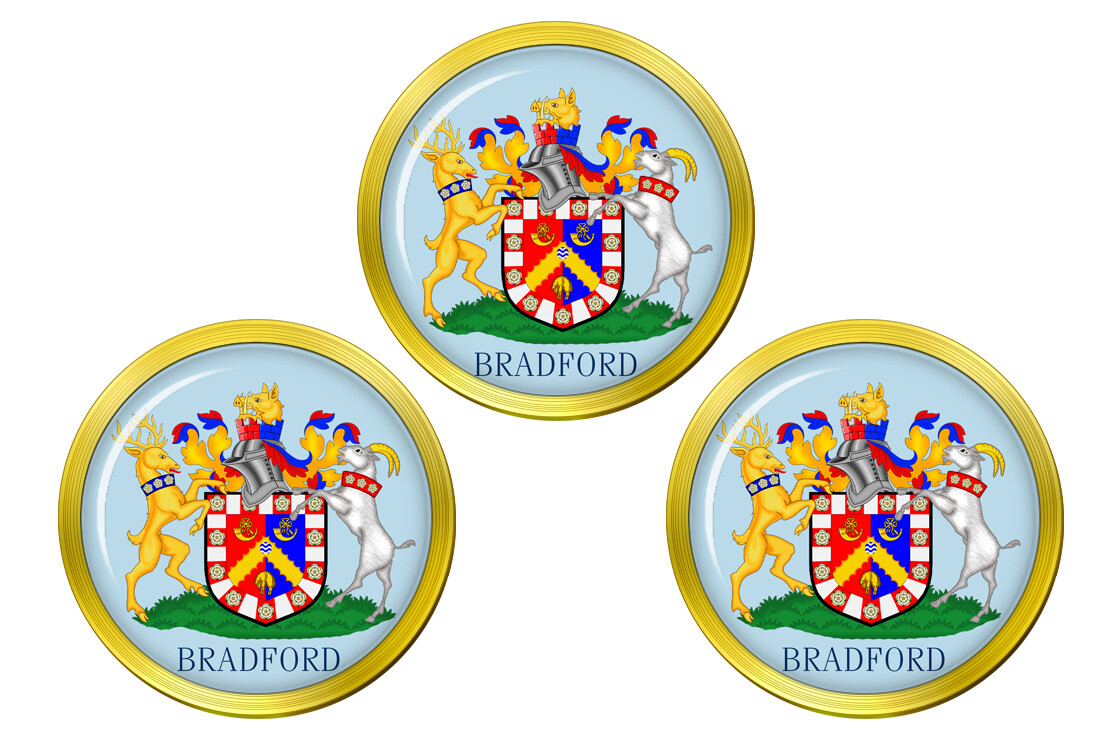Bradford (England) Golf Ball Markers