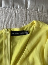Pretty Little Thing Yellow Dress