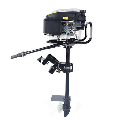 9 HP 4-stroke Outboard Motor Water Cooling System 360 Degree Steering Rotation
