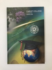 Christ College - Bangalore 2007 Notebook