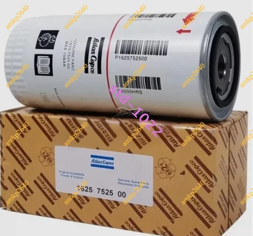 1PC 1625752500 Oil Filter Fit For Atlas Copco Air Compressor 1625-7525-00 amk