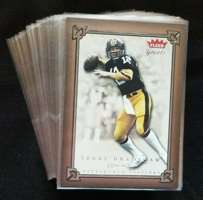 2004 Fleer Greats of the Game Football HOF Legends Stars - You Pick the Card