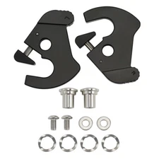 For Harley Rotory Latch Kit Fits All Detachable Sideplates Sissy Bar Uprights