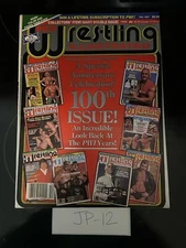 Pro Wrestling Illustrated Magazine - 100th Issue - December 1987