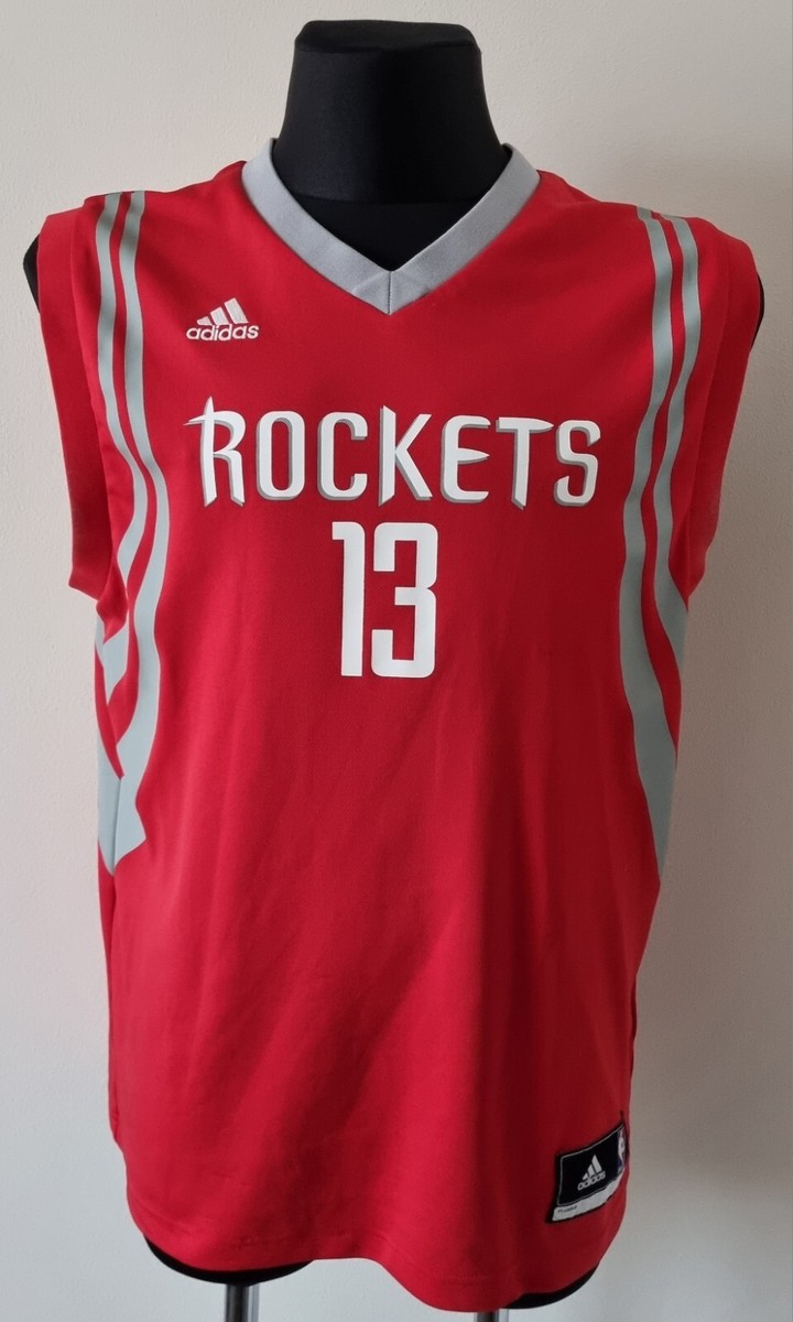 美品 Adidas NBA ROCKETS 13 HARDEN ユニフォーム S ADIDAS NBA Houston Rockets Jersey James Harden #13 Youth