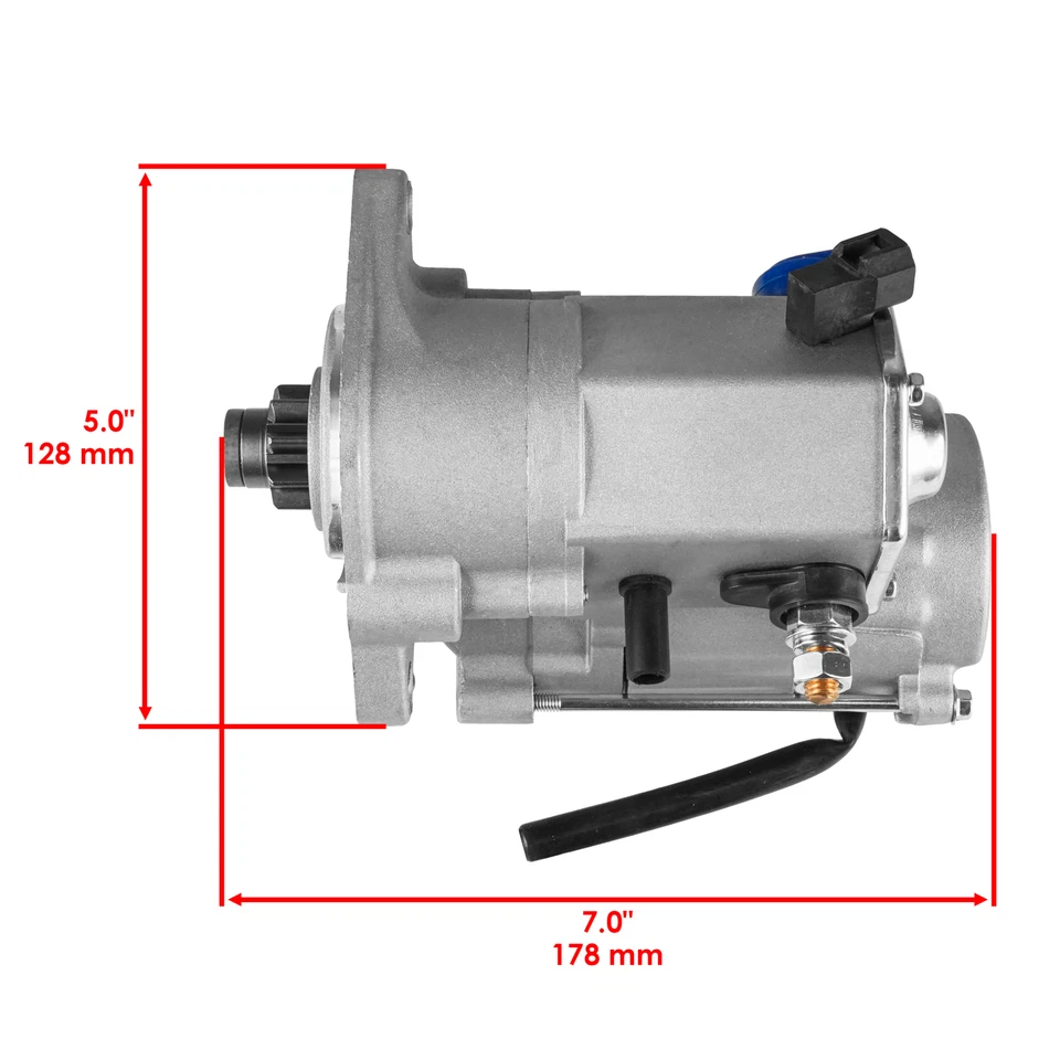 Motor De Arranque Para Kawasaki KAF620 Mule 3010 2001 - 2008 617cc Foto 2 de 4