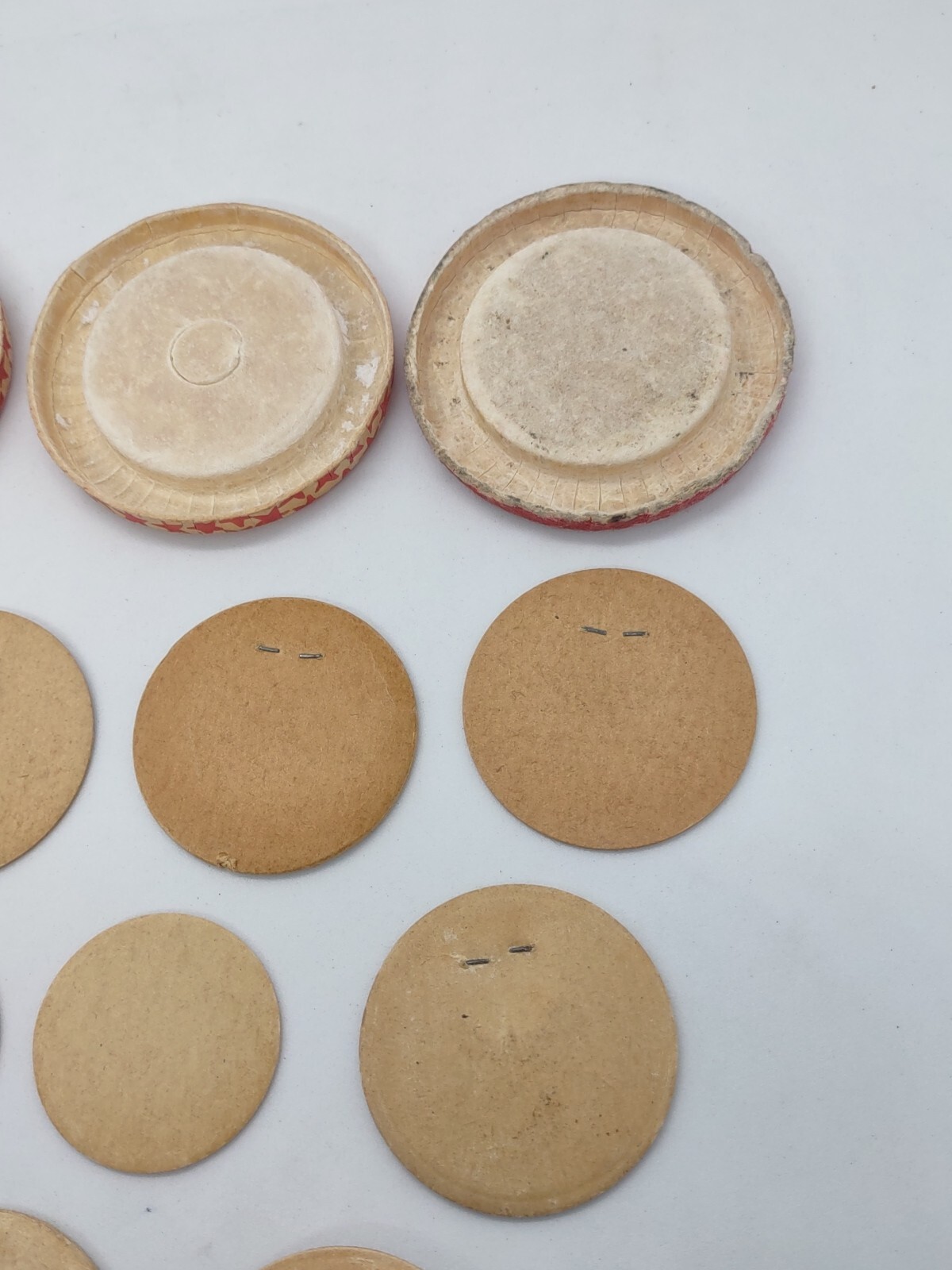 VTG Assorted 18 LOT Milk Bottle Caps Wisconsin Michigan eBay