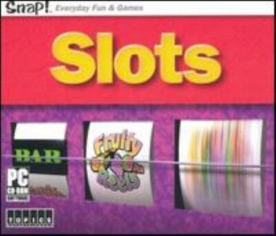 Snap! Slots PC CD collection of 10 gambling gamble machines reels betting game!