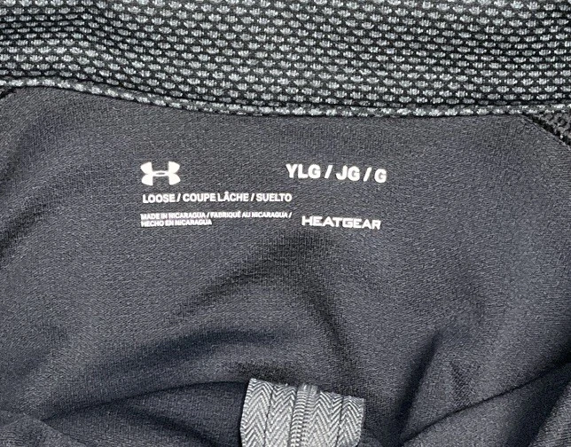 Молодежный пуловер Under Armour на молнии 1/4 большой черный. 8790 - Изображение 3 из 3