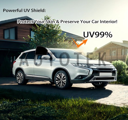 PreCut Film Front Two Door Windows Any Tint Shade For Jeep Wagoneer 2022-2025 - Picture 7 of 11