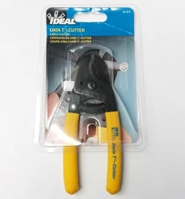 Ideal Model 45-074 Data T Cable Cutter Professional Wire Cutters USA