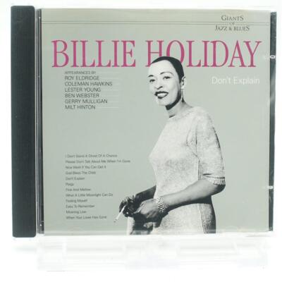 Billie Holiday dont explain CD Gebraucht sehr gut