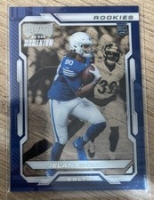 2022 Panini Chronicles Playoff Momentum Jelani Woods Rookie Indianapolis Colts