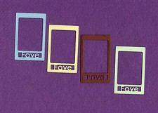 FRAME FAVE die cuts scrapbook cards