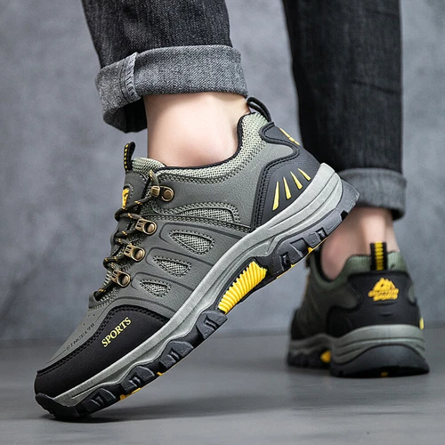 Neu Herren Wanderschuhe Trekkingschuhe Outdoor Bergschuhe Sneaker Sportschuhe DE - Bild 9 von 20