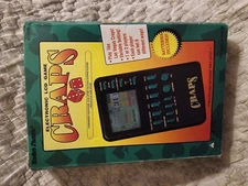 Vintage Poker Electronic Handheld Game Works With Box