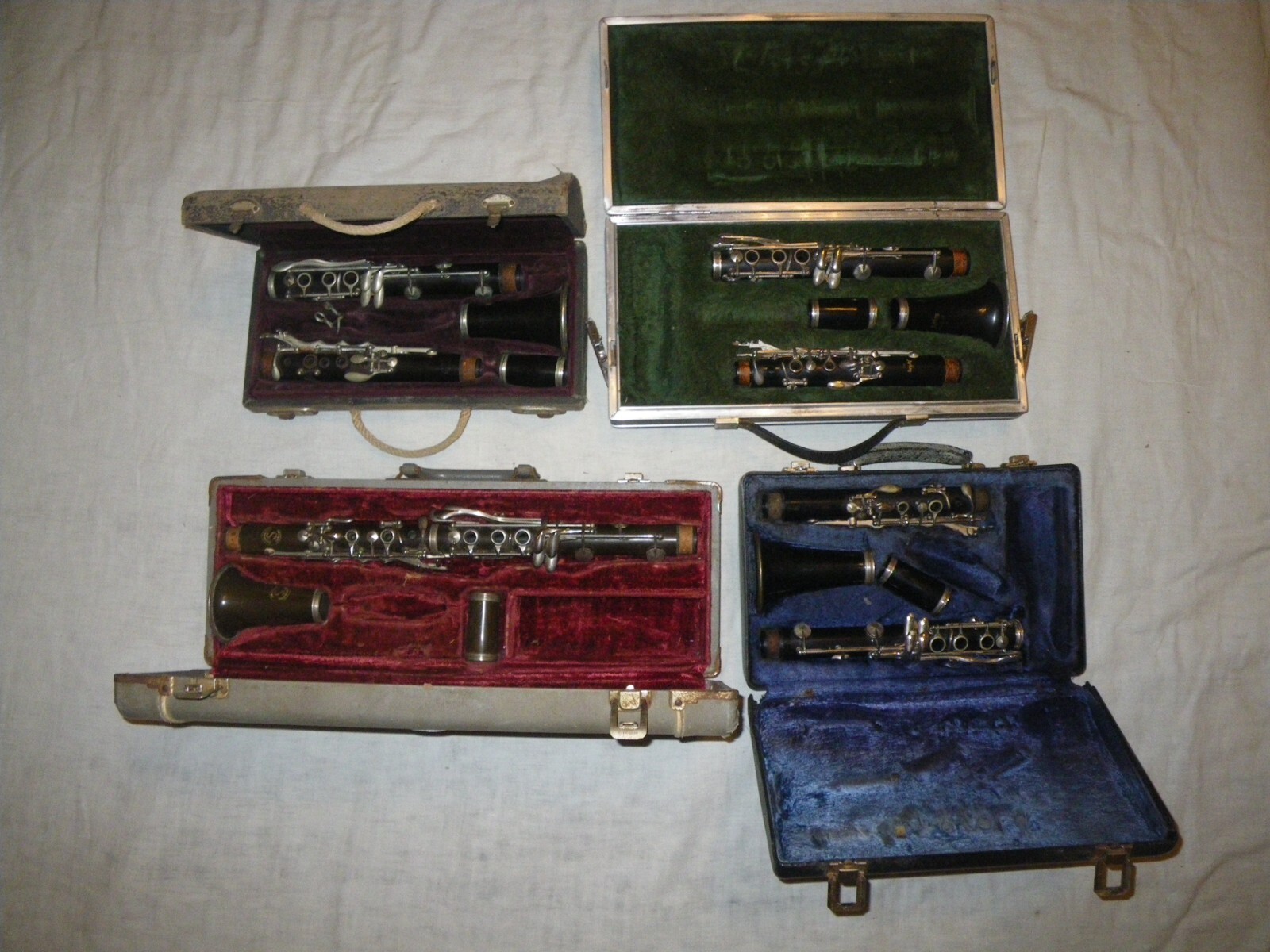 LOT OF 4 for REPAIR/RESTORATION BUFFET EVETTE, ARTLEY 16S