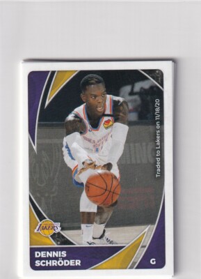 Panini NBA 2020-21 Sticker & Card Collection Sticker Nr. 375 Dennis Schröder