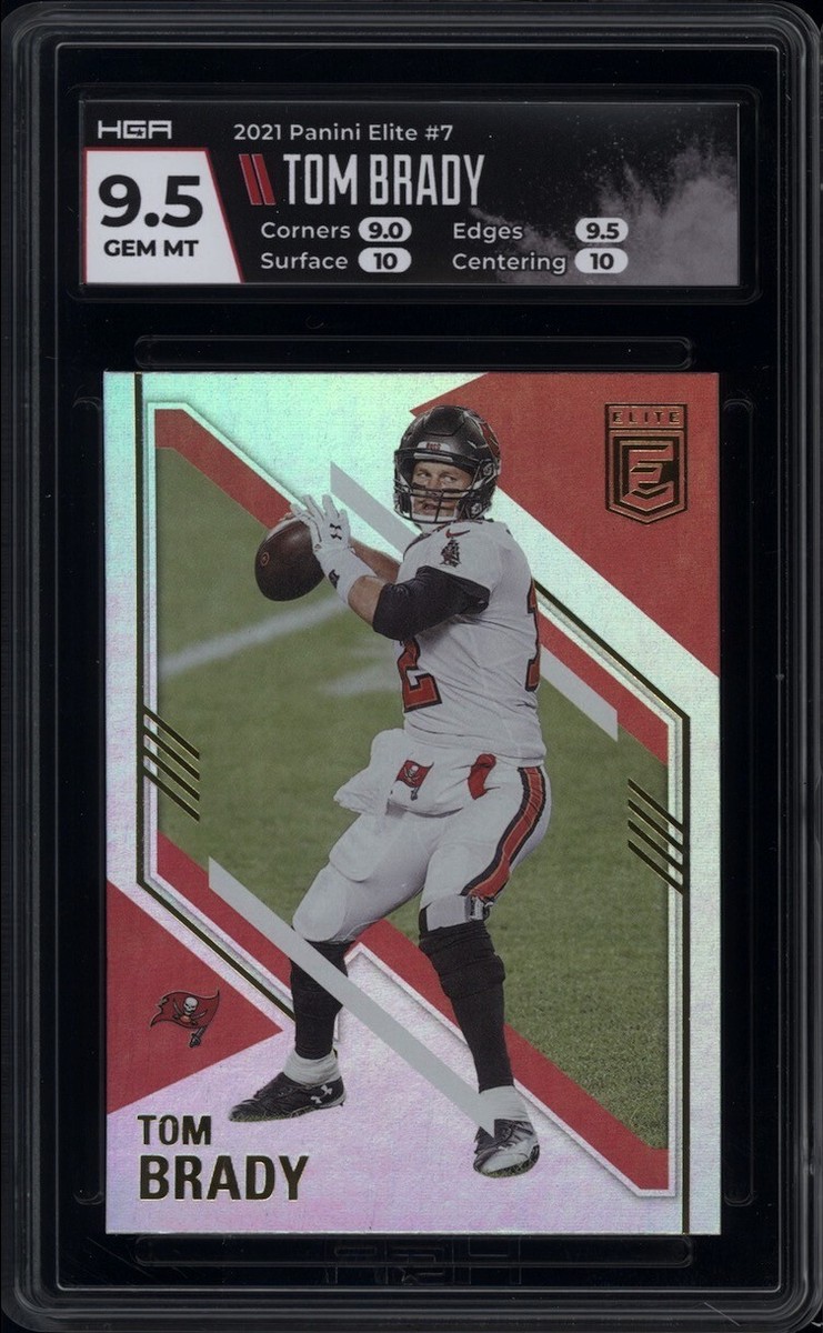 2021 Panini Donruss Elite #7 Tom Brady HGA 9.5 GEM Mint New