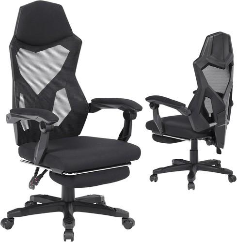 HOOBRO Ergonomischer Bürostuhl Büro Computer Schreibtischstuhl mit Fußstütze - Bild 9 von 9