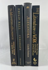 Lot of 4 HC Books Black, Gold Metallic Letters Decoration Modern Home Design
