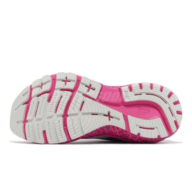 Size 7 Brooks Adrenaline GTS 22 Low White Brilliant Leopard W for