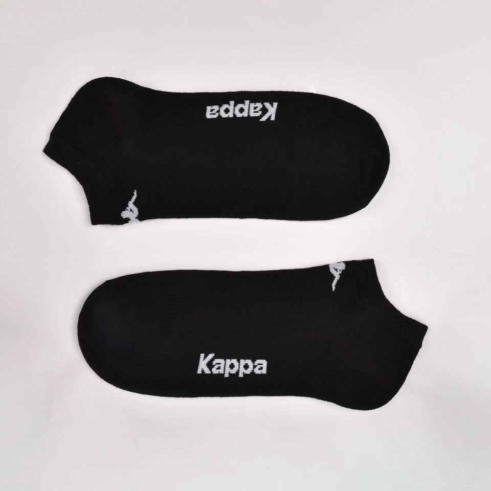 3 Paia di fantasmini da uomo donna unisex cotone elasticizzato Kappa mini K006 Foto 2 de 4